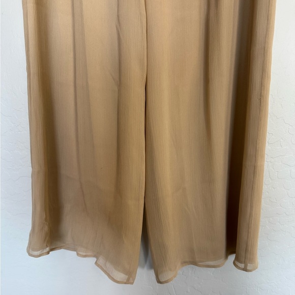 St. John Silk Wide Leg Trousers Women’s size 4 - Picture 3 of 11